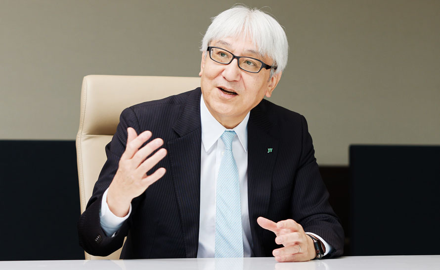 Discussion Chairperson of the Board Mutsuo Iwai イメージ